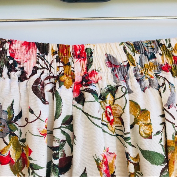 Bluette Floral High Rise Flouncy Shorts Size S - Picture 5 of 7